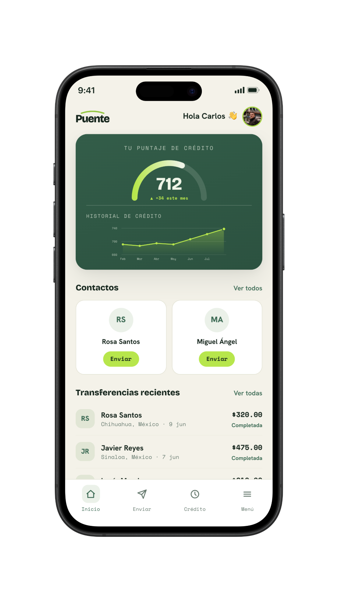 Puente app